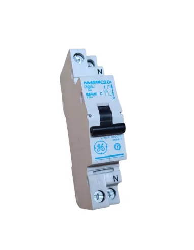 Ge power 569917 disyuntor automático 1p n 20a 4.5ka